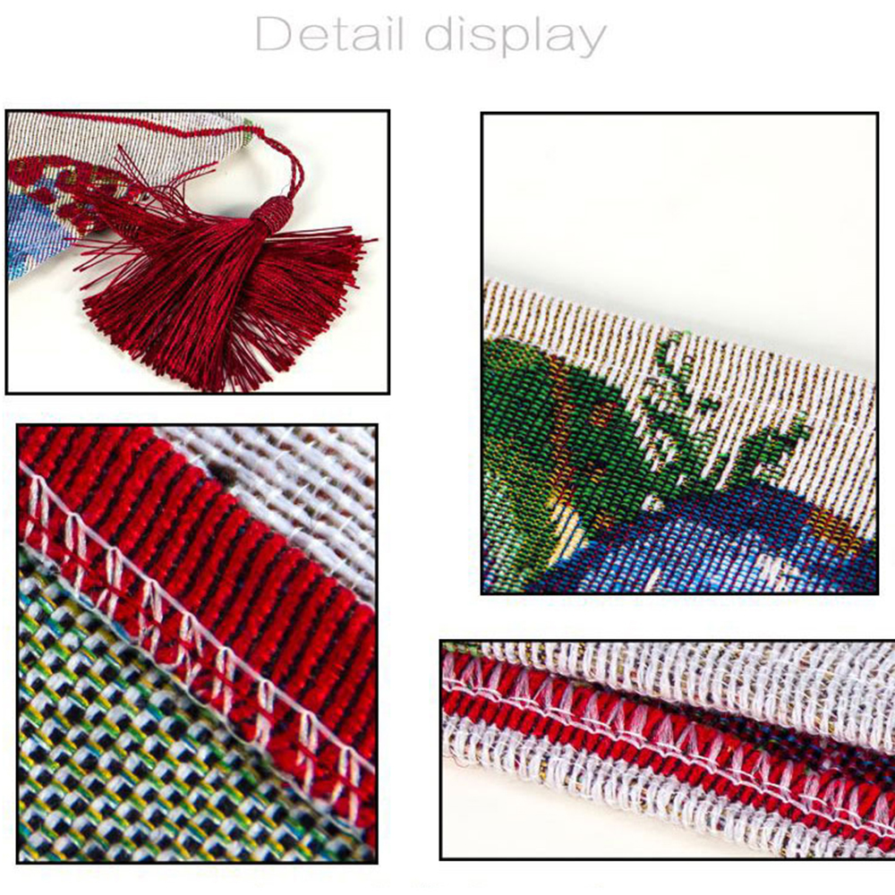 Khăn trải bàn table runner, trang trí bàn ăn tiệc giáng sinh