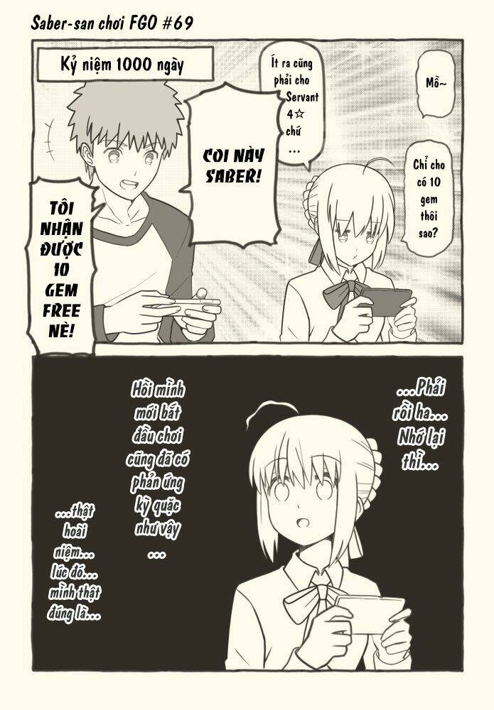 saber-san chơi fgo! chapter 51 25