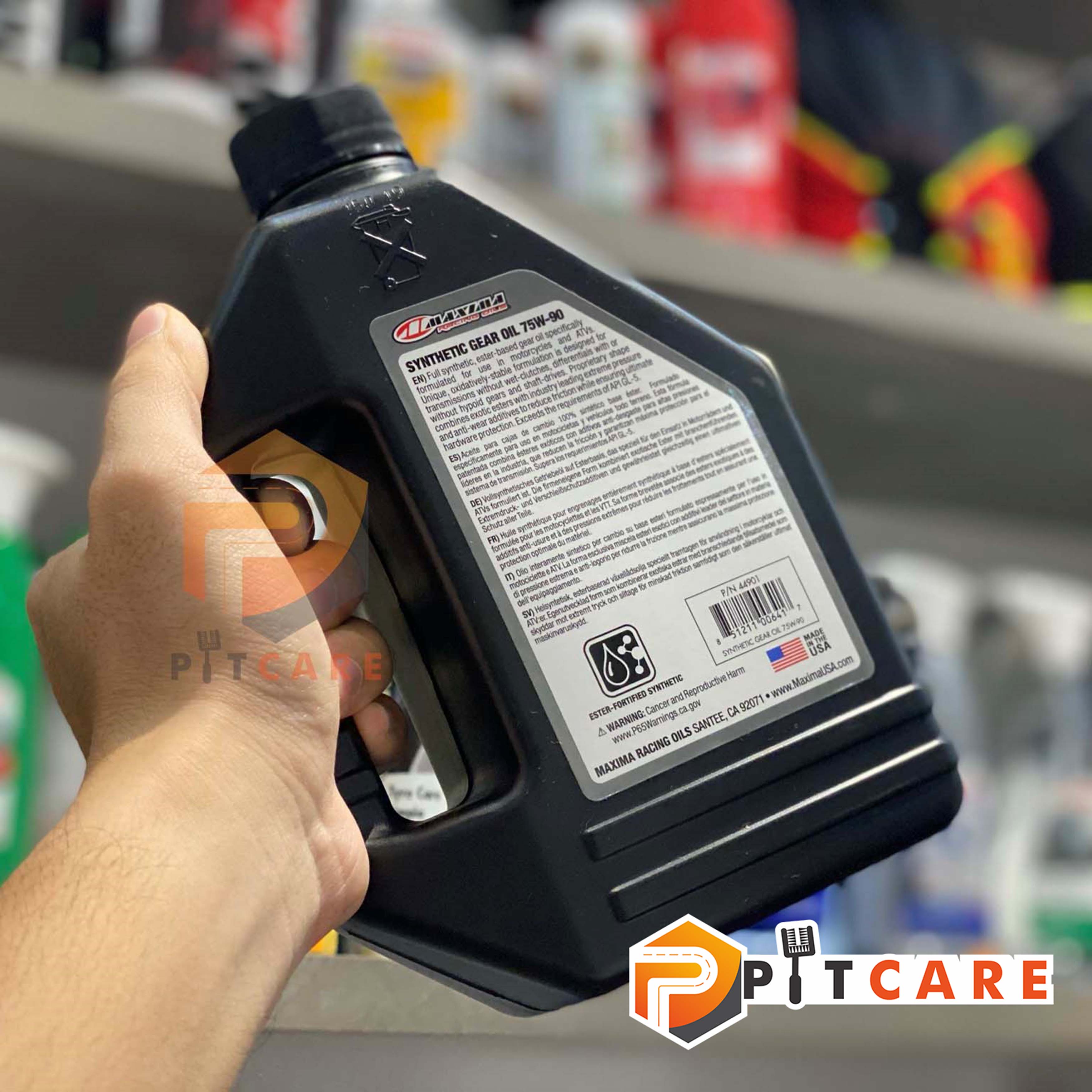 Nhớt Láp Nhớt Hộp Số Maxima Gear Oil 75W90 1 Lít