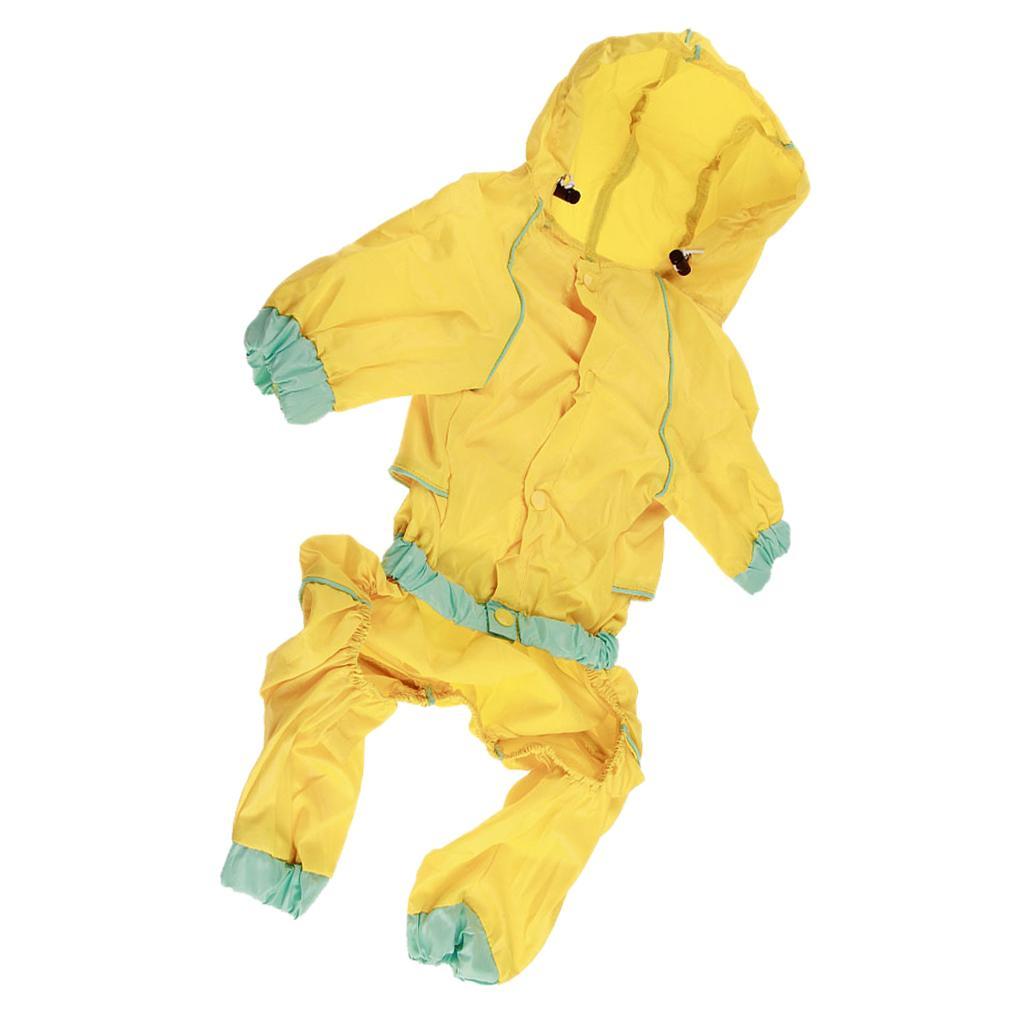 Waterproof Outdoor Clothing Unisex Dog Raincoat Jacket Coat