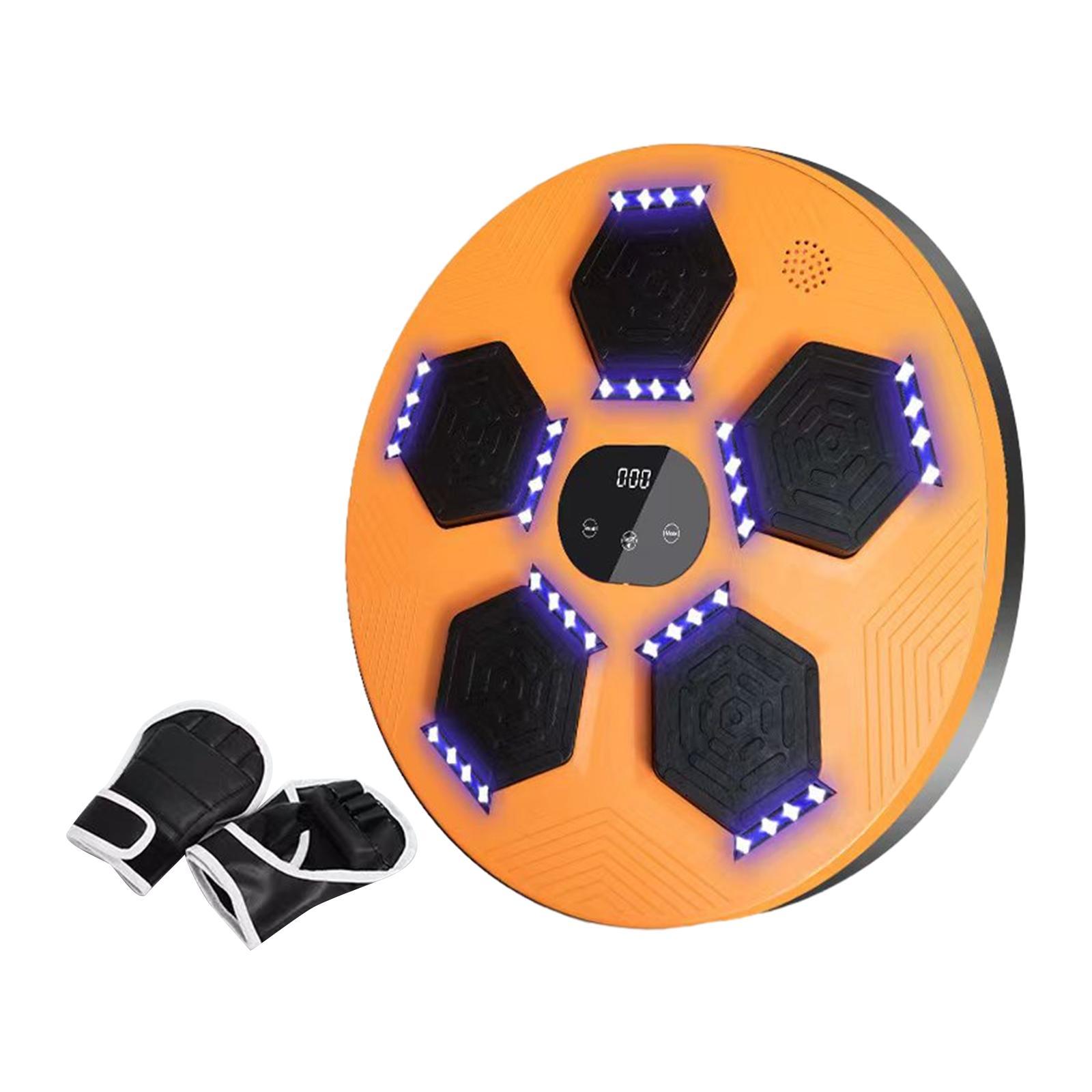 Music Boxing Machine, Electronic Music Boxing Wall Target Wall Mounted Household Punching Pad, for Exercise Karate