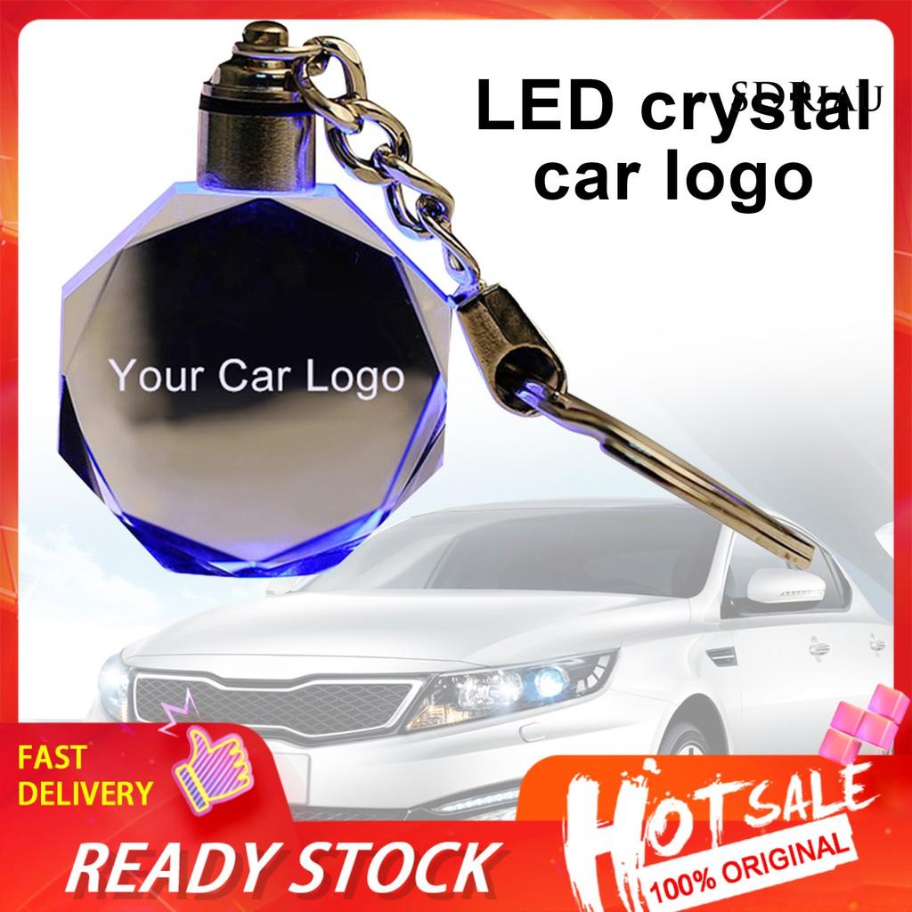 Móc Khóa Hình Logo Có Đèn Led Phát Sáng Độc Đáo