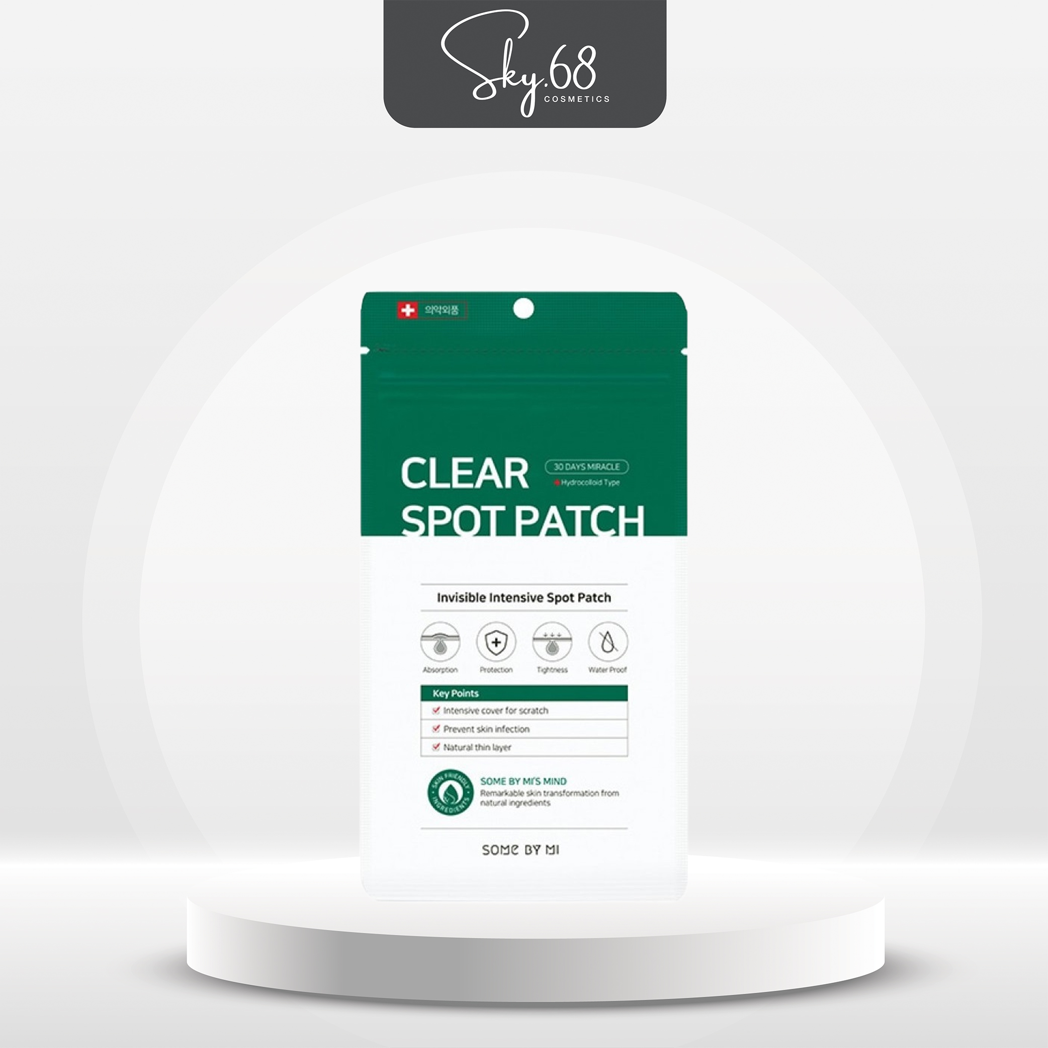 Miếng Dán Mụn Some By Mi Clear Spot Patch (Set 18 miếng)