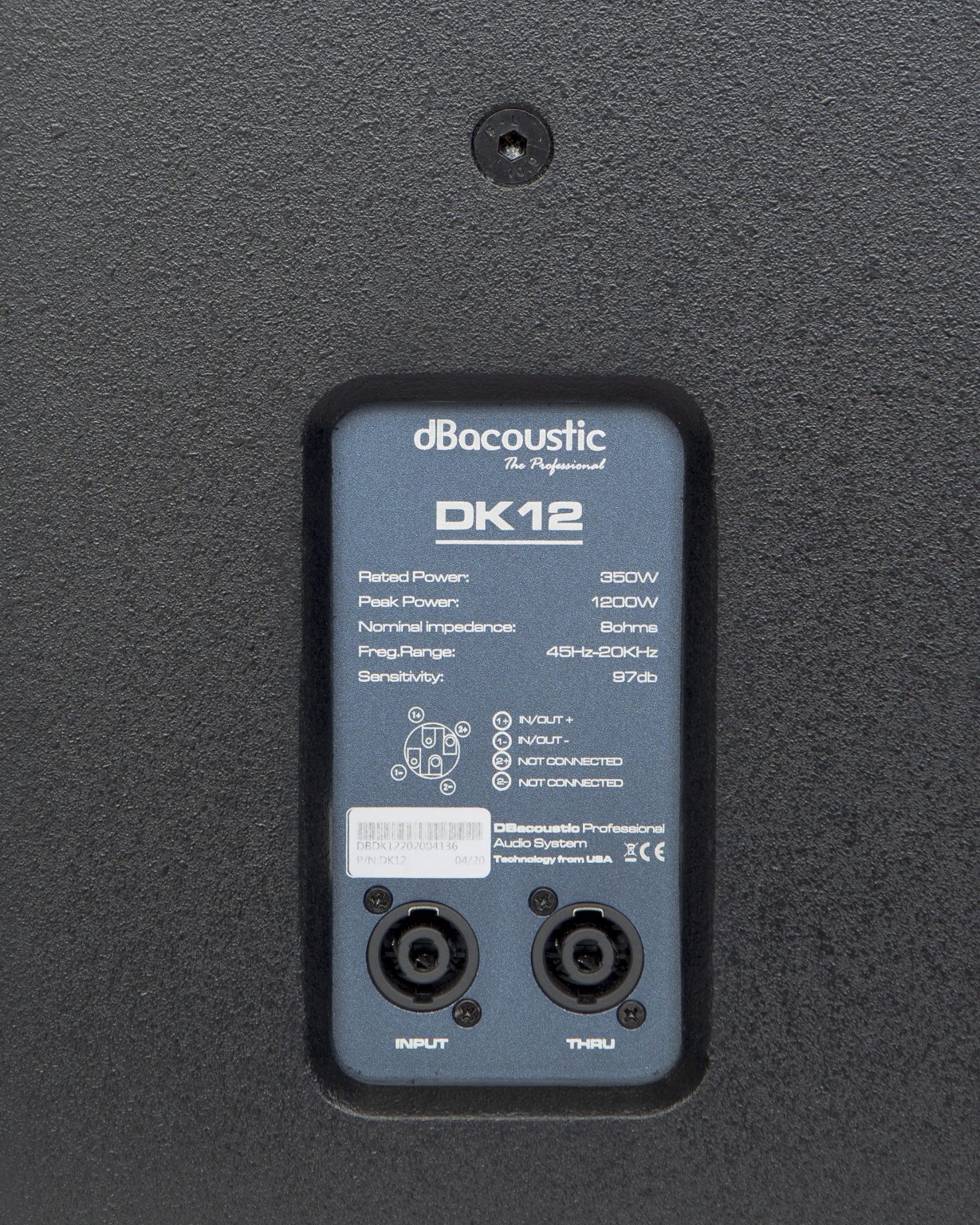Loa Full dBacoustic DK12 - Hàng Chính Hãng (BASS 30CM + Công suất 350W) - Loa Karaoke chuyên nghiệp