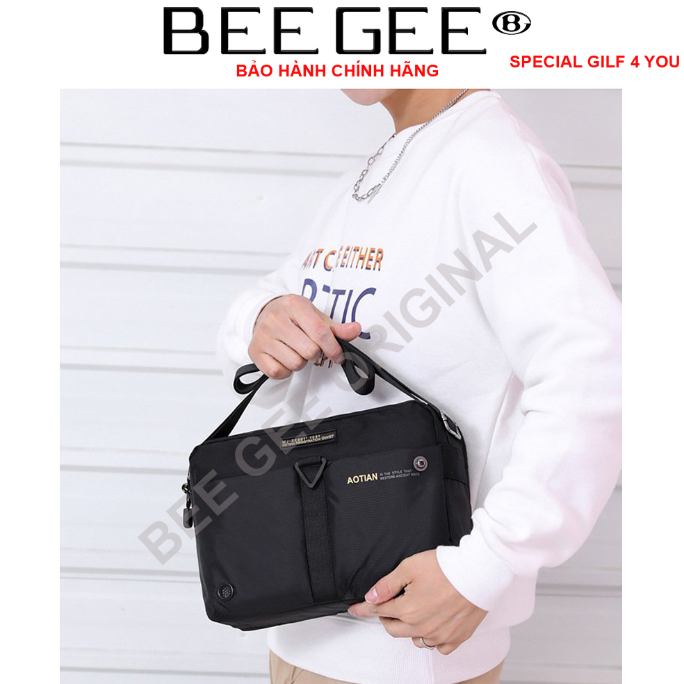 Túi đeo chéo nam cao cấp phong cách HÀN QUỐC BEE GEE DCN9018A (Tặng quà tặng ngẫu nhiên trong BEEGEE GILF COLLECTION)