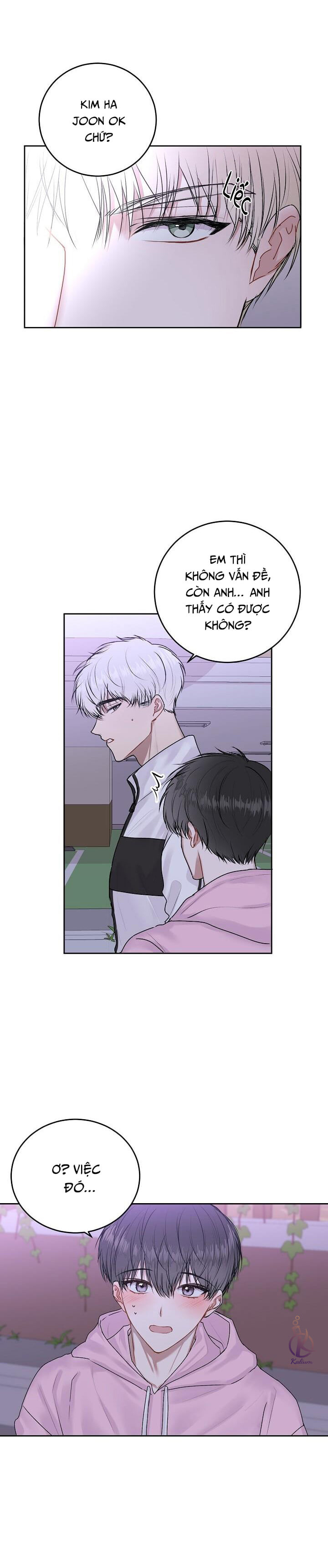 tiền bối, đừng khóc mà! chapter 18.5 12