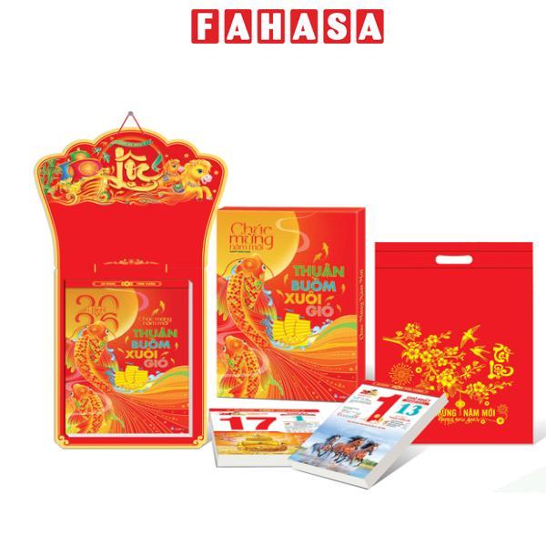 Lịch Bloc Siêu Đại 2026 - Thuận Buồm Xuôi Gió - Lộc - Hoa Niên HN08