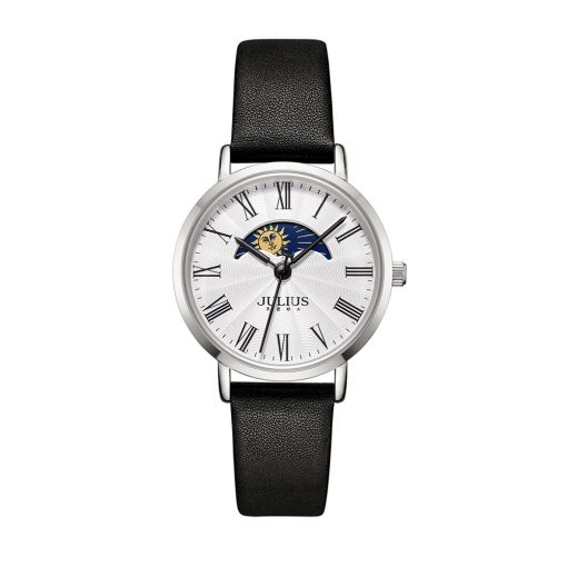 Đồng Hồ Nữ JA-1308LA Julius Hàn Quốc Lịch Mặt Trăng