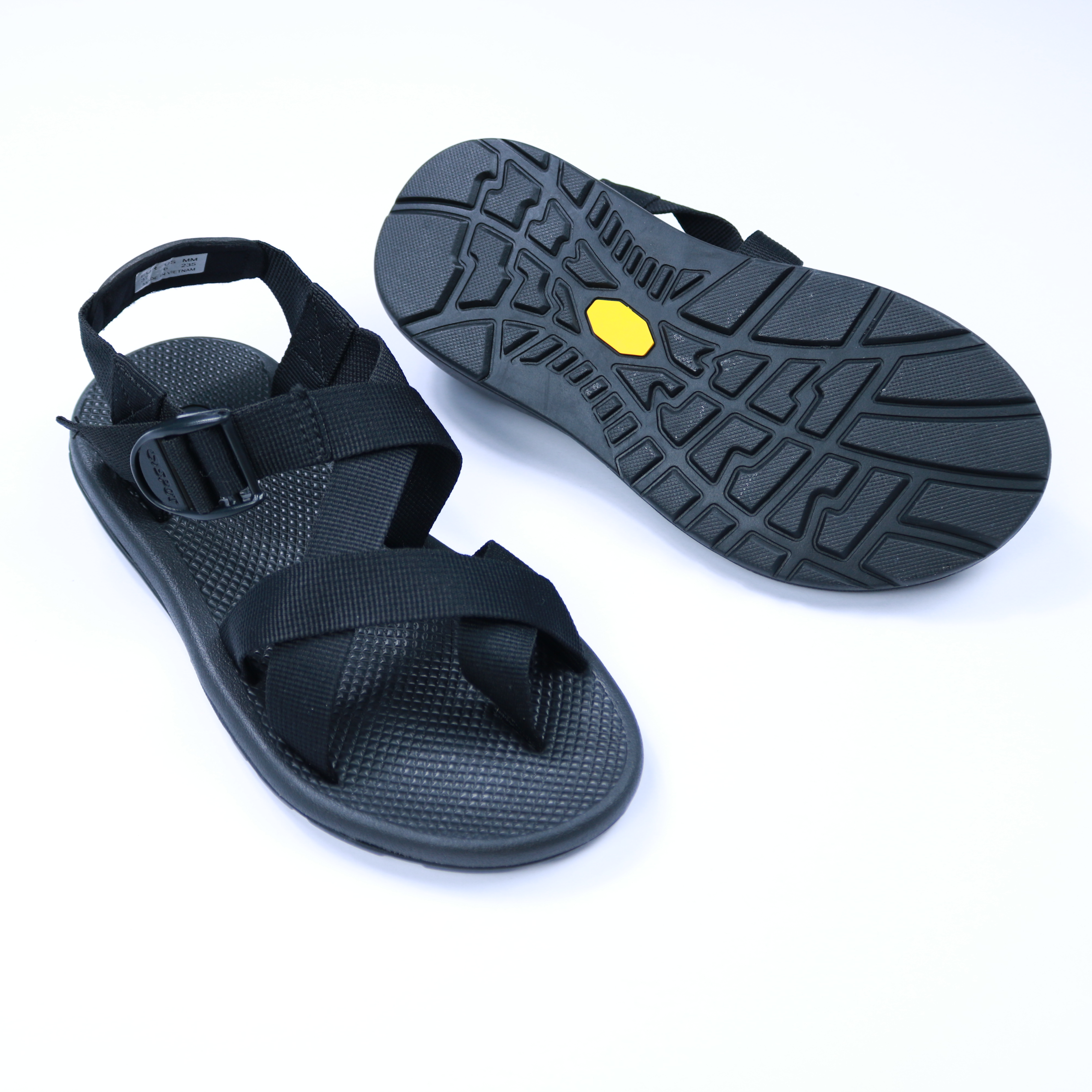 Sandals Unisex Xỏ Ngón Quai Dù Đế Cao Su - TH9