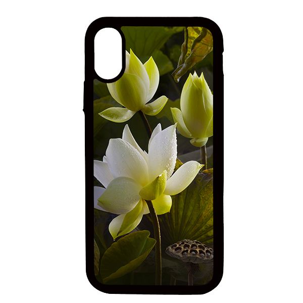 Ốp lưng cho iPhone XS MAX HOA SEN 1 - Hàng chính hãng