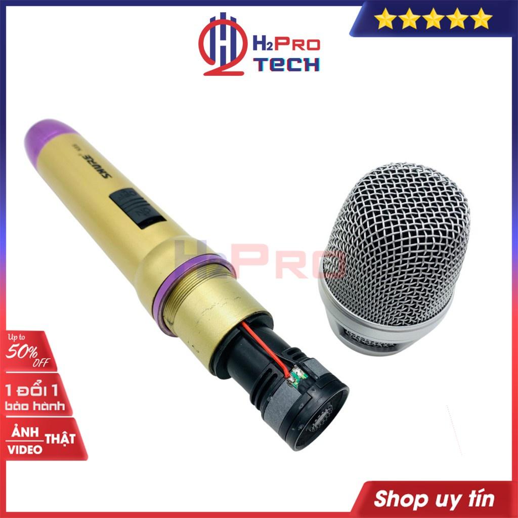 Micro karaoke có dây, micro có dây cao cấp N86 mic chắc tay hát nhẹ, tiếng hay, dây dài 7m - bh 1 năm - shop H2pro