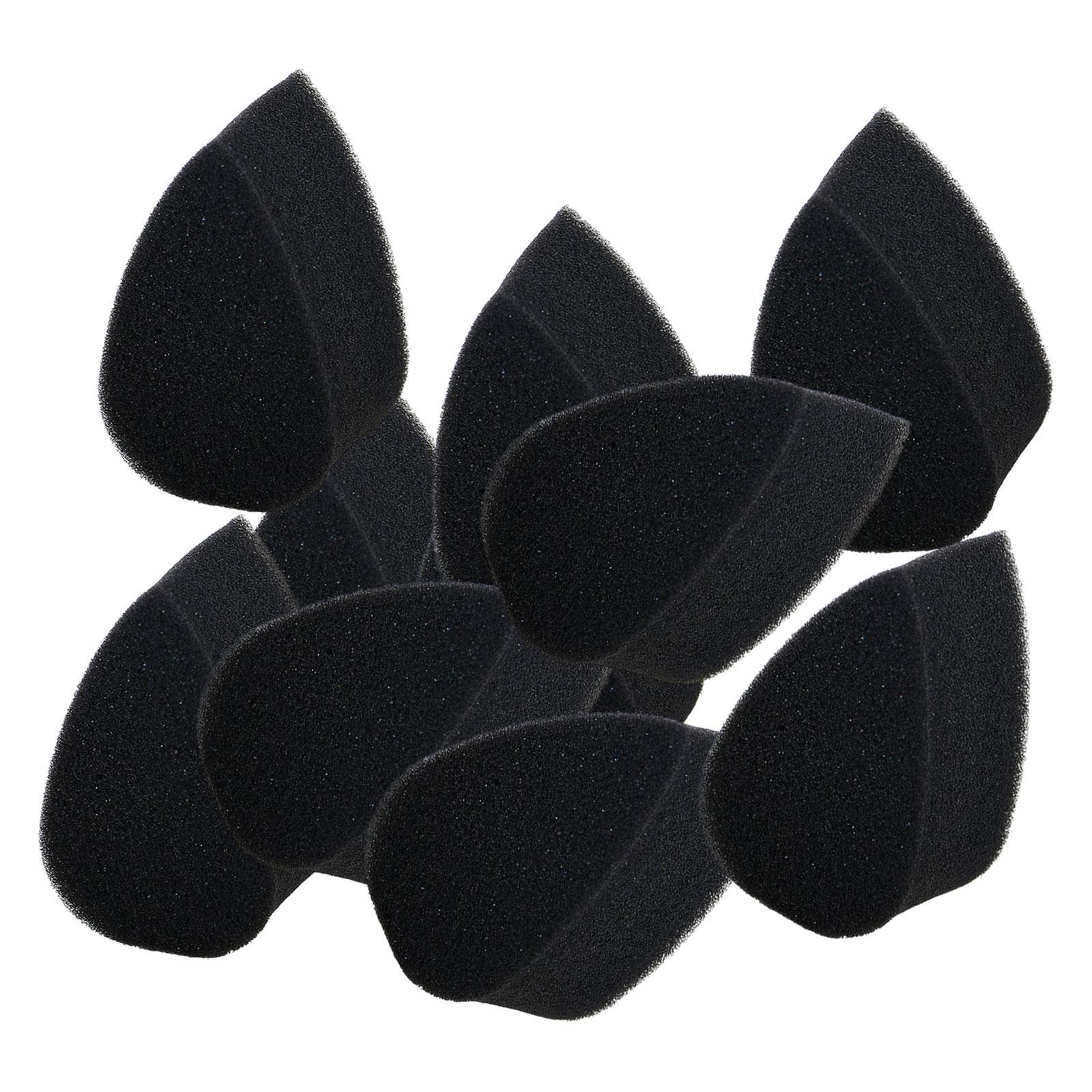 10x Body Painting Sponges for Kids High Density Black Face Painting Supplies