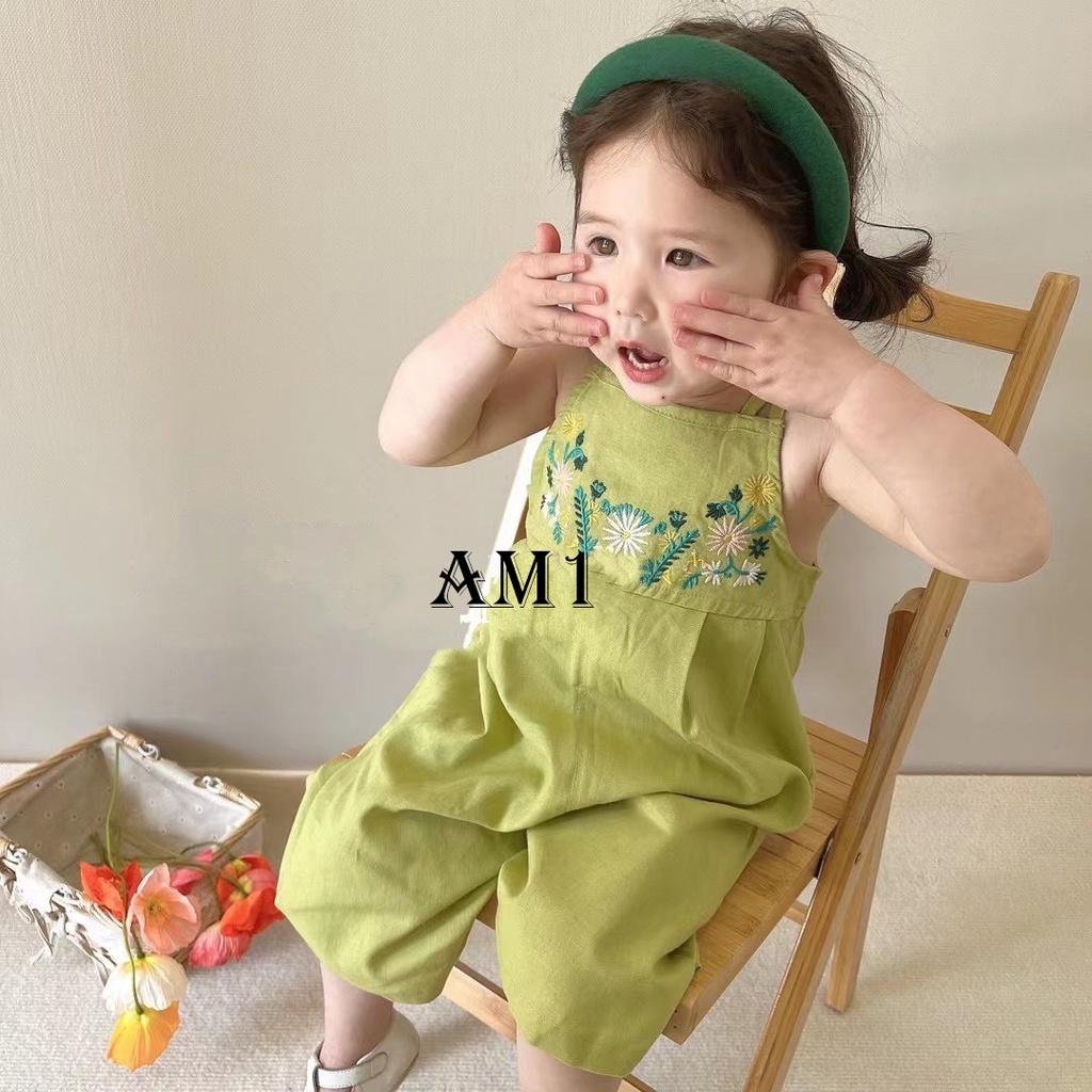 (8-20kg) Bộ yếm 2 dây cho bé gái TB63 Bộ Jumpsuit cho bé gái