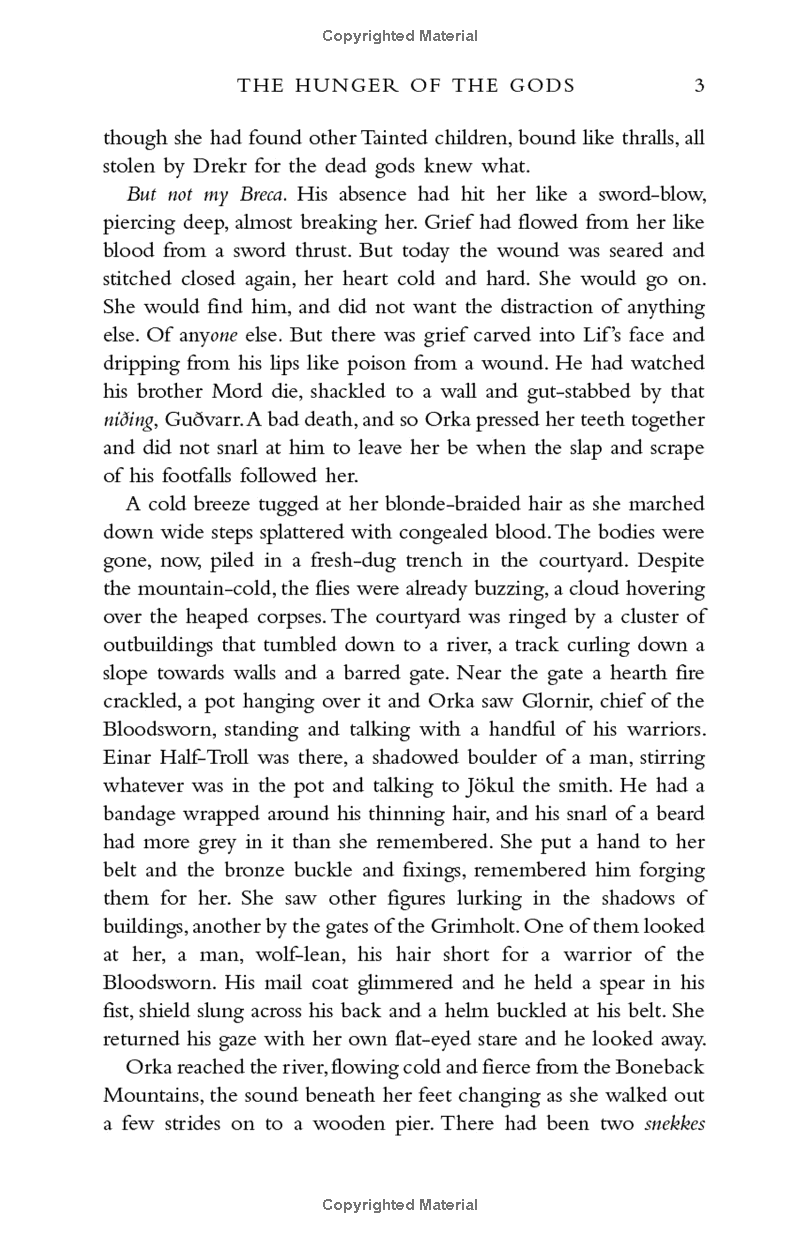 Sách ngoại văn: The Hunger Of The Gods