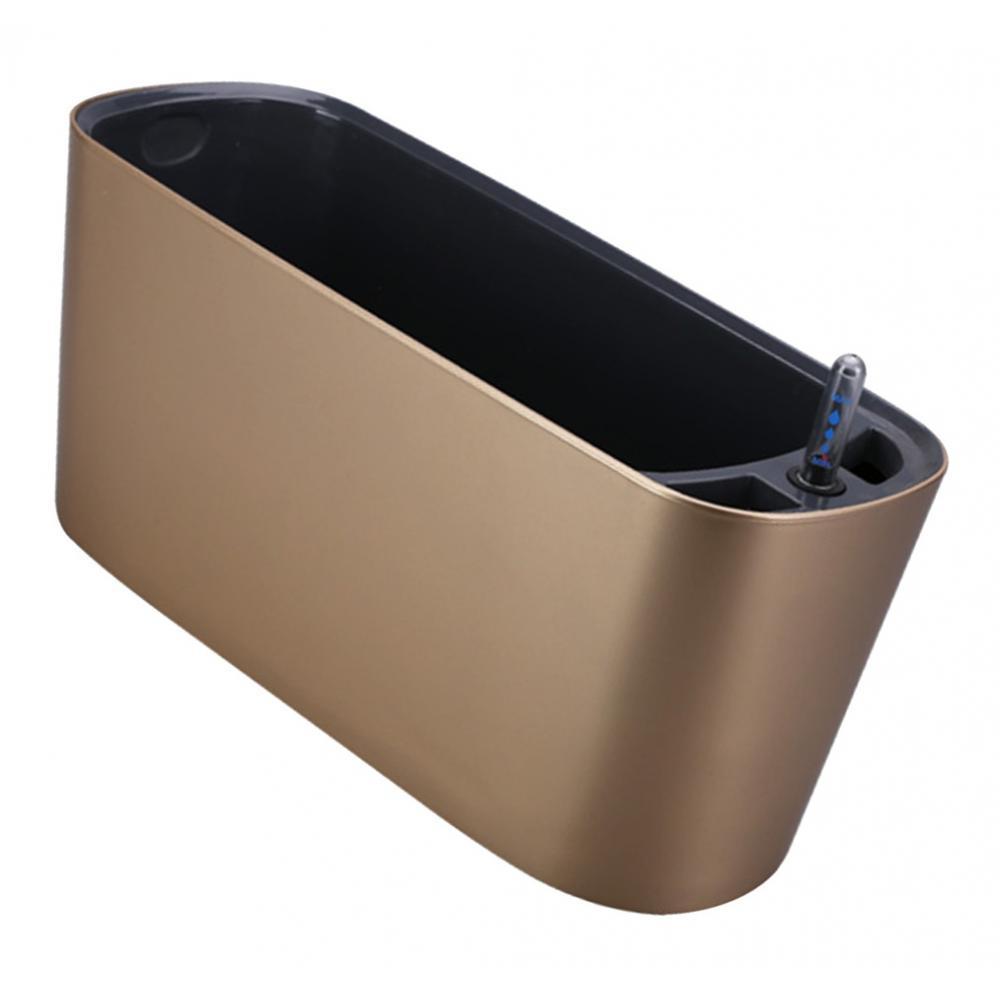 Self Watering Planter Flower Pot Indoor Outdoor Home Garden Decor Red