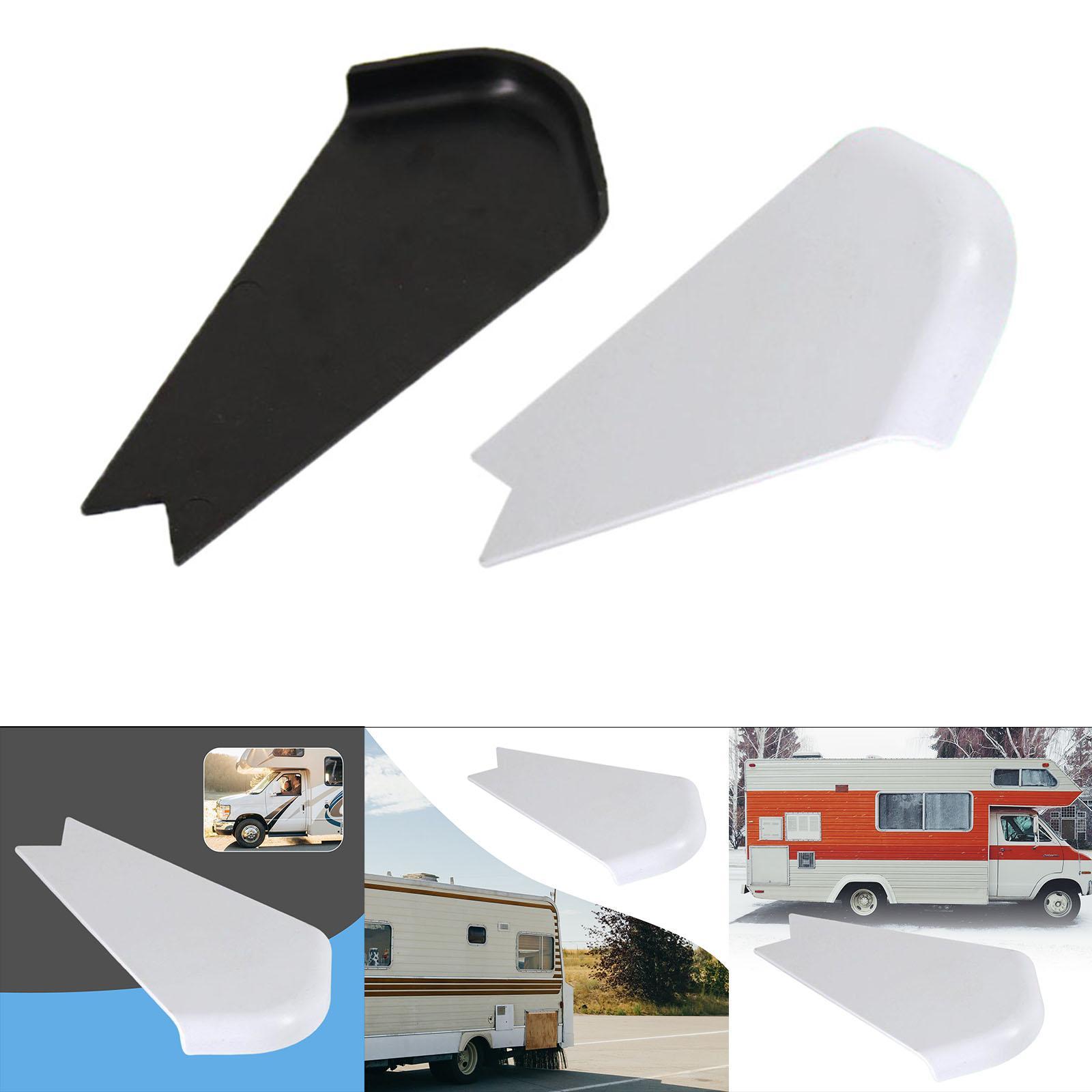 Replacement RV Corner Cover Cap for Trailer  Resistant  white
