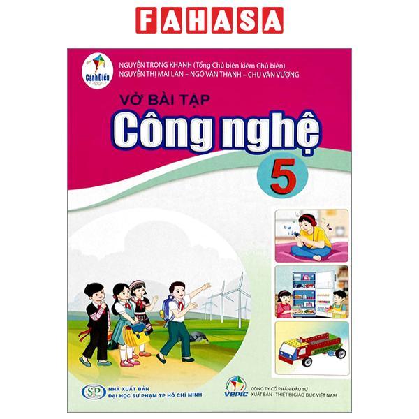 Sách - Vở Bài Tập Công Nghệ 5 (Cánh Diều) (Chuẩn)