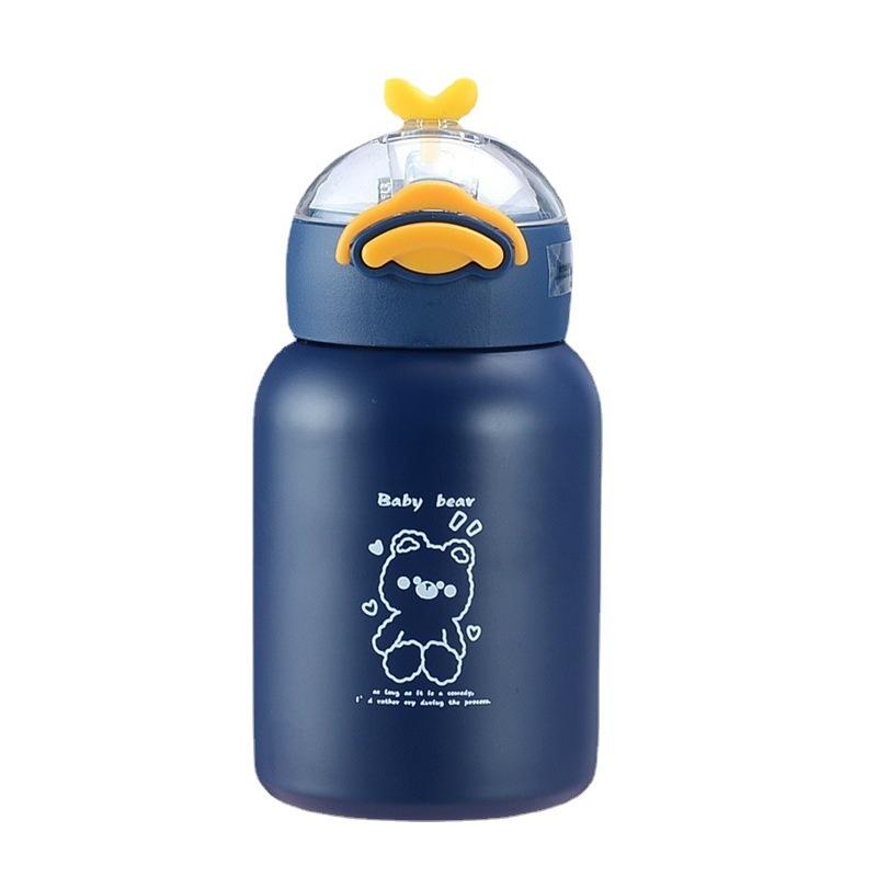 Bình đựng nước cho bé inox 500ml đựng sữa cho bé giữ nhiệt lâu dễ dàng mang đi,để trong balo túi sách