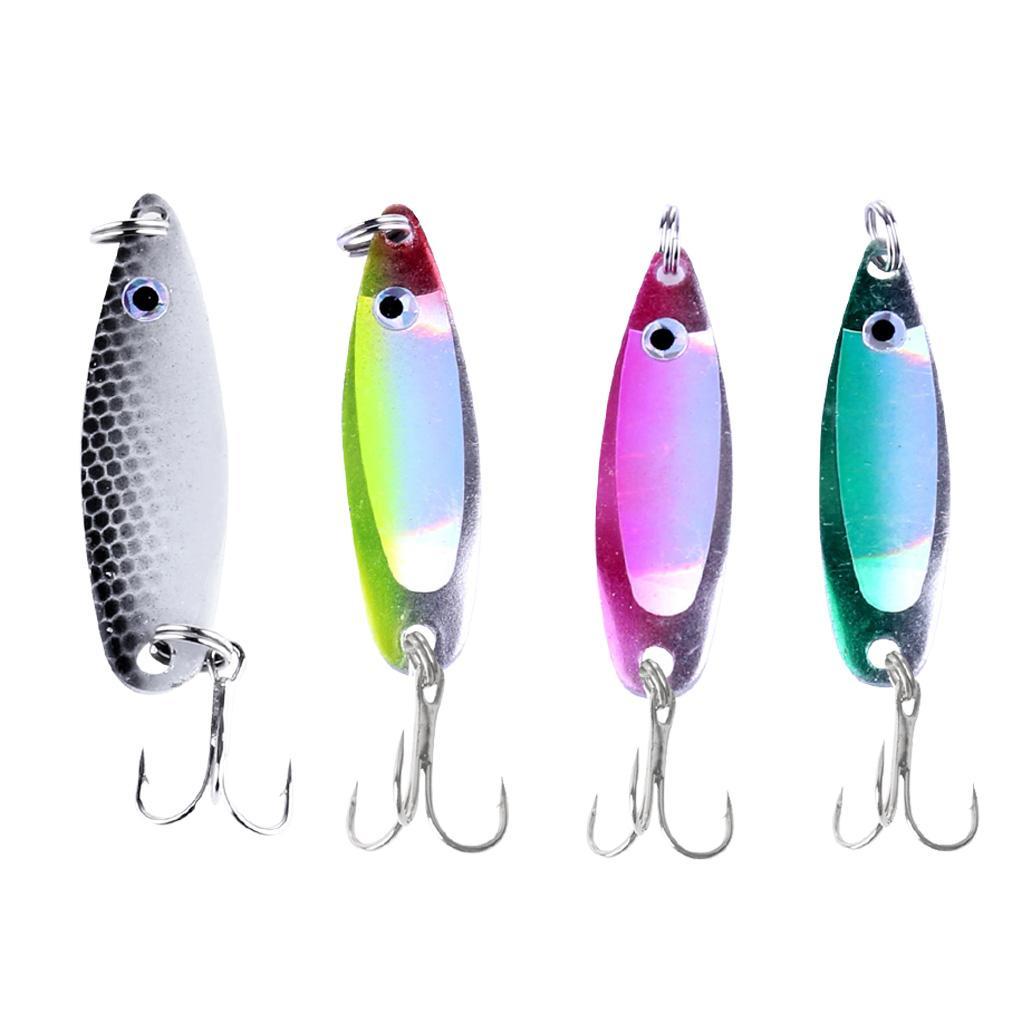 5pcs 7 cm/6.9 g Fishing Lures Tackle Hard Bait Artificial Sequins Bait Bionic Fish Baits