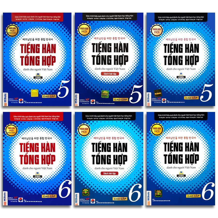 Sách - Tiếng Hàn Tổng Hợp Dành Cho Người Việt Nam - Cao Cấp Phiên Bản Mới (lẻ tùy chọn)