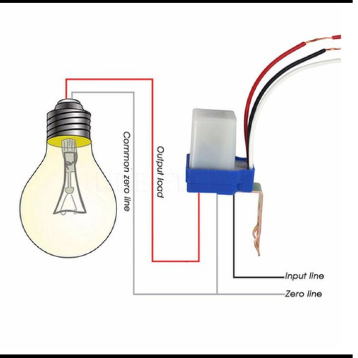 Công tắc cảm ứng ánh sáng ZK6B ( Hàng Chính Hãng )