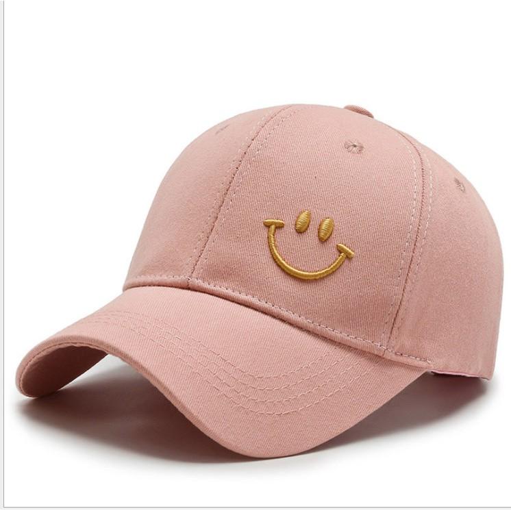 Mũ, nón lưỡi trai mặt cười Đội đầu, chống nắng siêu hot 2021