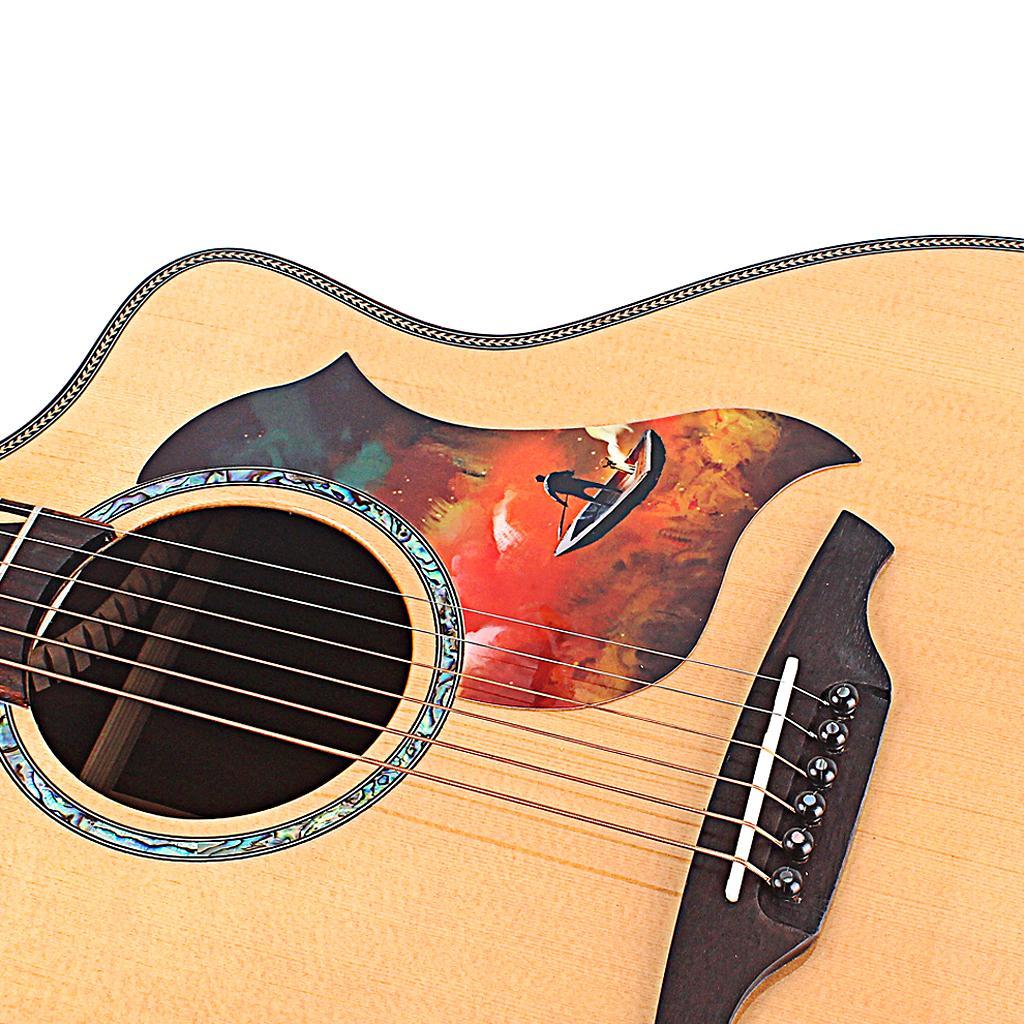 Acoustic Guitar Pickguard Pick Guard Scratch Plate for Acoustic Guitar
