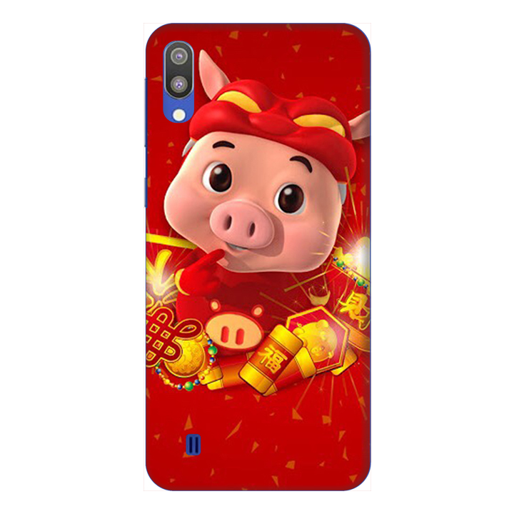 Ốp lưng dành cho điện thoại Samsung Galaxy M10 hình Heo Thần Tài  - Hàng chính hãng