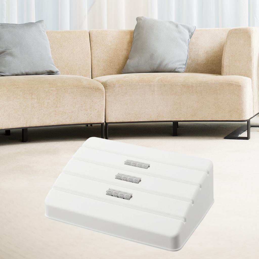 2Pcs Footrest Under Desk Foot Pedal Foot Rest Massage Roller Home Travel