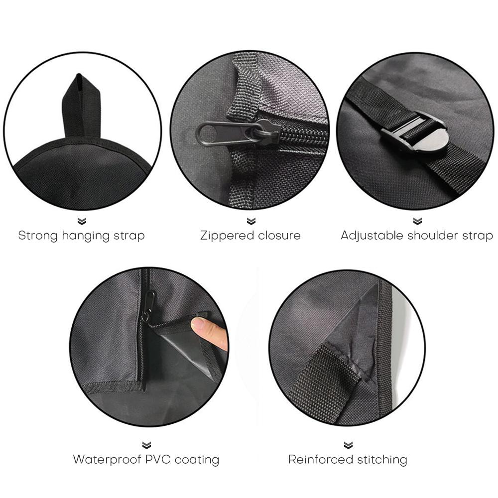 Túi đựng ván trượt bằng vải Oxford có dây kéo