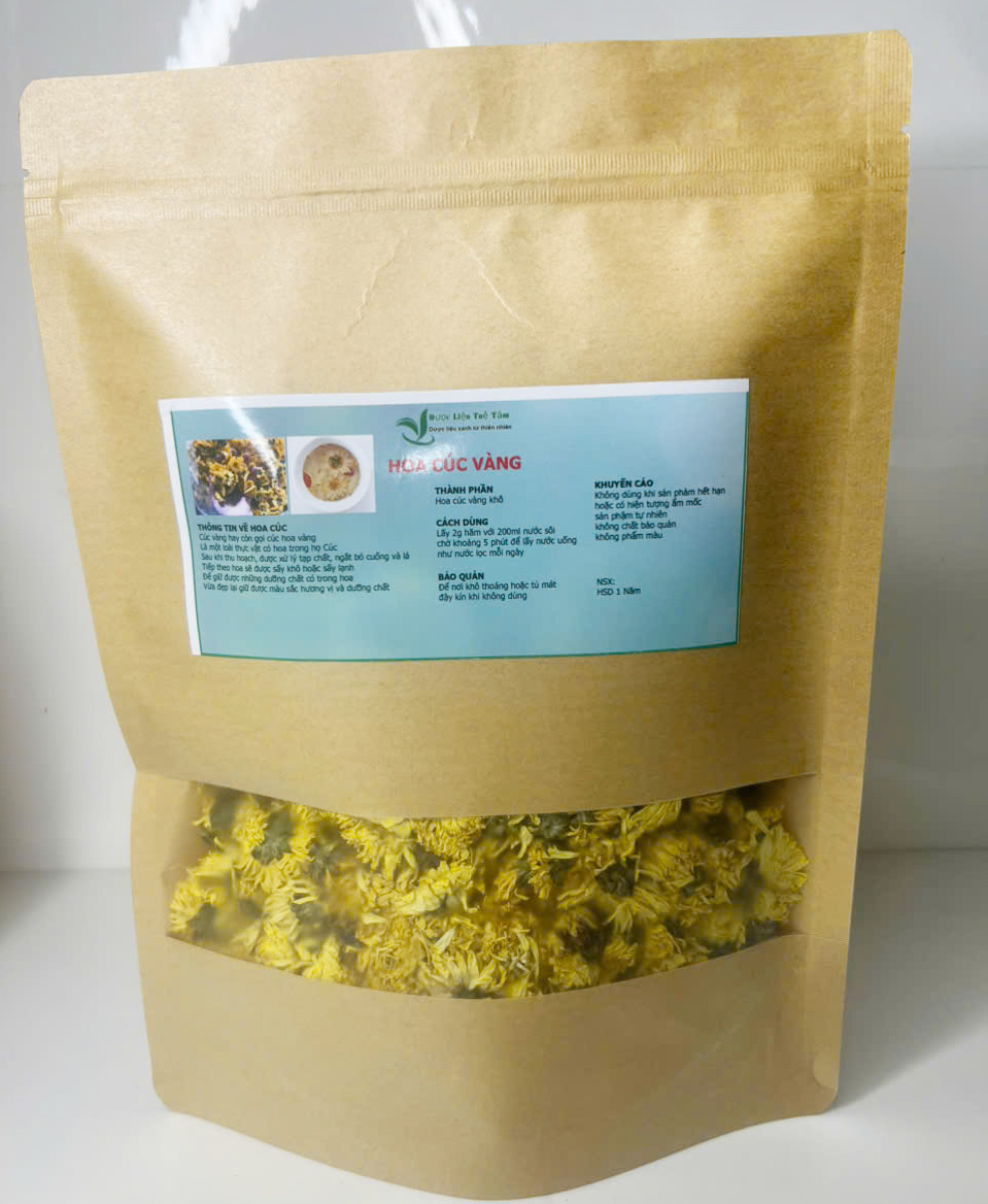 Hoa cúc vàng nguyên bông ( Trà hoa cúc vàng) - Sản phẩm hữu cơ tự nhiên