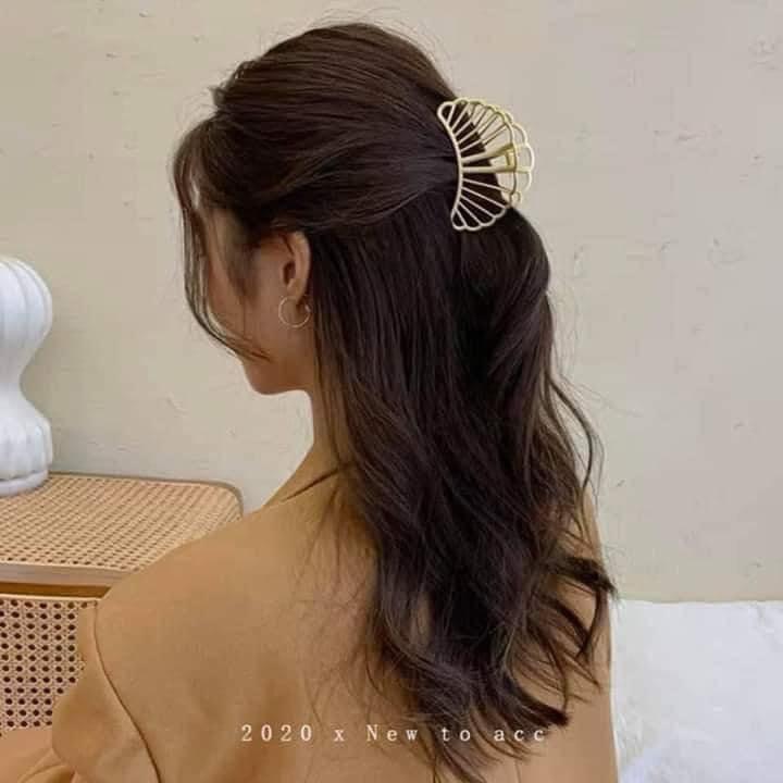 KẸP TÓC KIM LOẠI KIỂU DÁNG ULZZANG