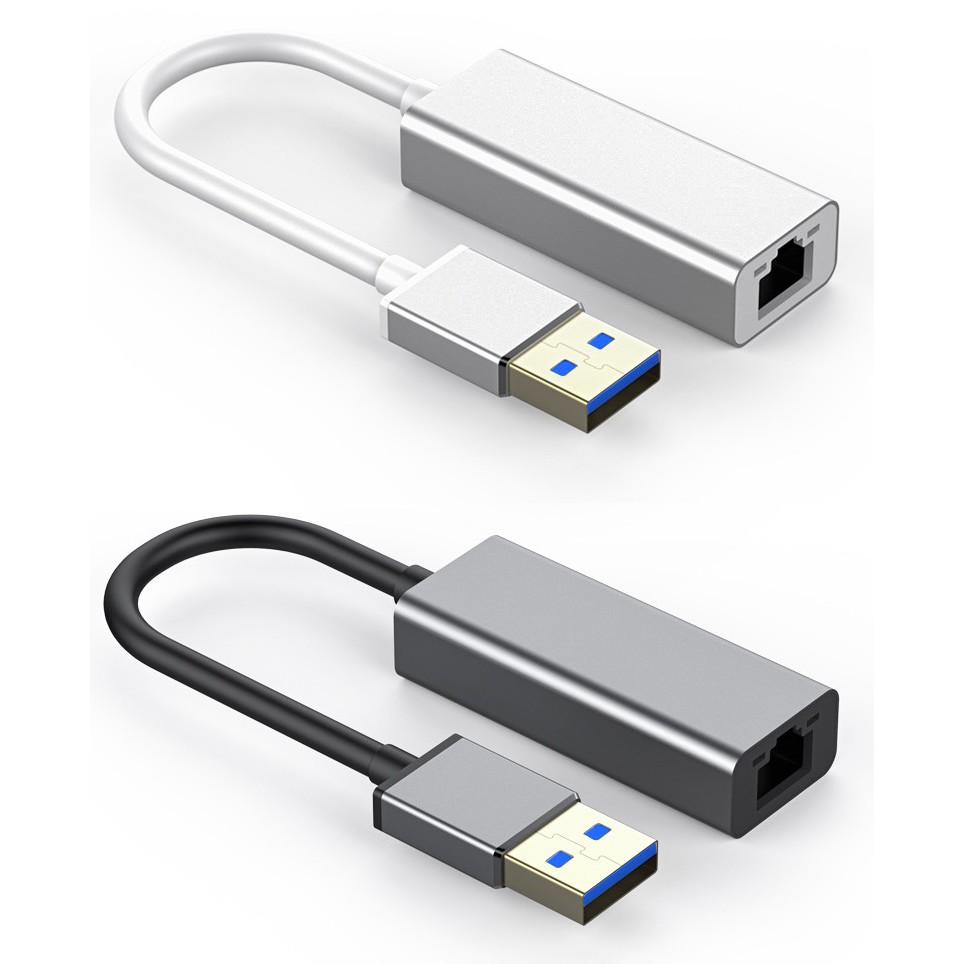 Cáp USB 3.0 to Lan Gigabit vỏ nhôm cao cấp