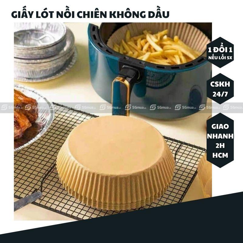 Giấy lót nồi chiên không dầu, giấy nướng bánh