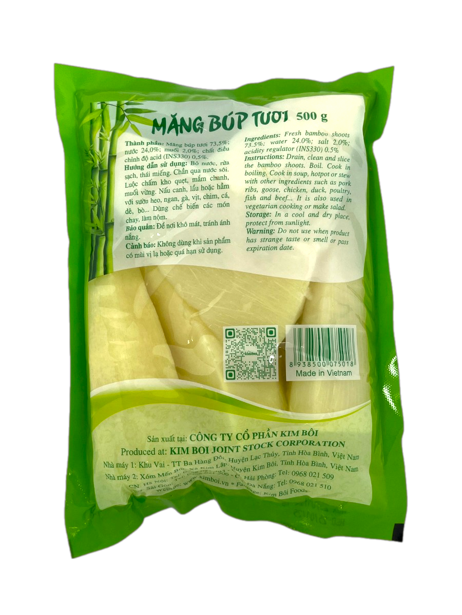 COMBO 2 Măng Búp Tươi Gói 500g - Đặc sản Tây Bắc Việt Nam