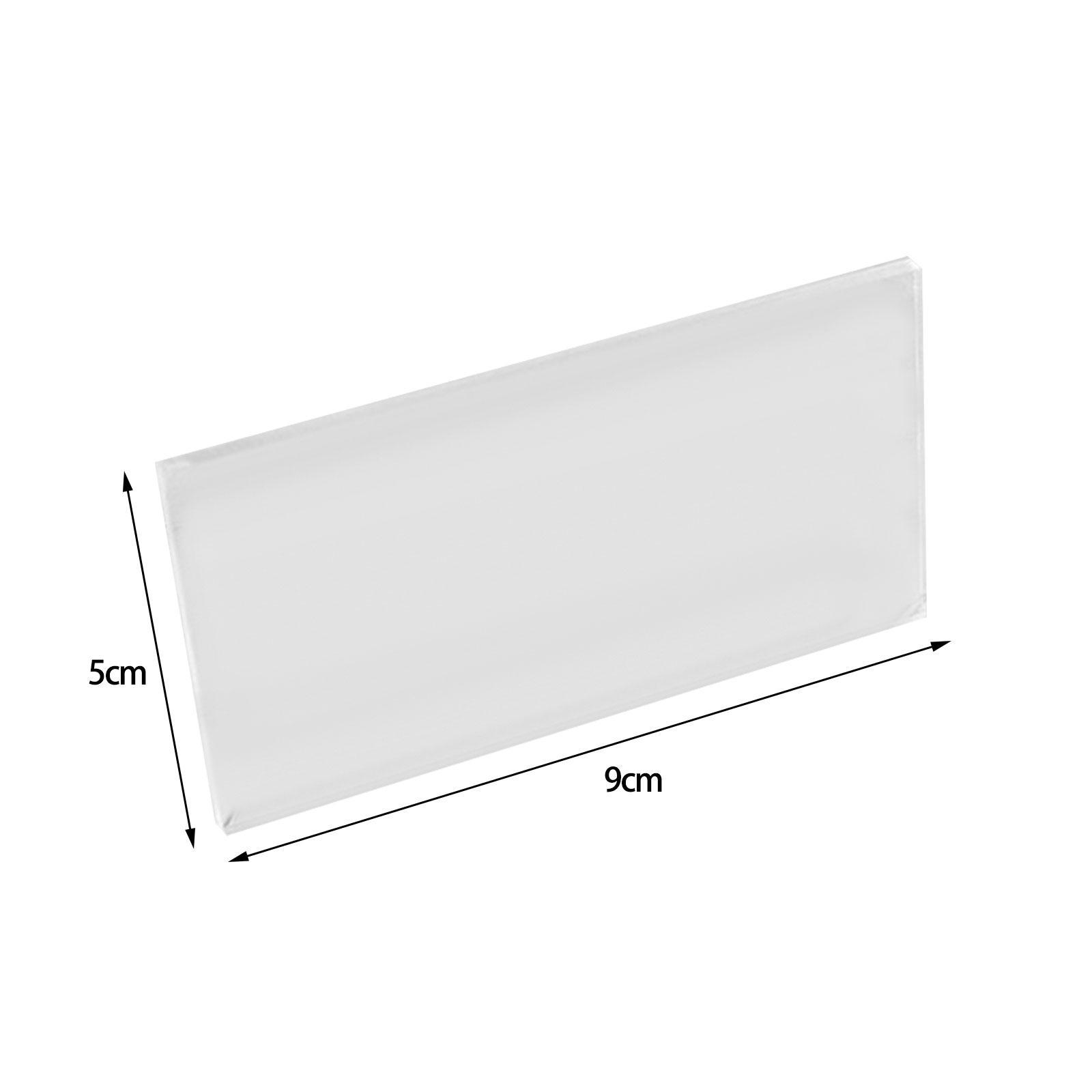 Clear Acrylic Place Cards for Wedding, DIY Message Cards, Acrylic Blank Table Number Cards, Wedding Seating Chart Cards for Party Wedding Reception