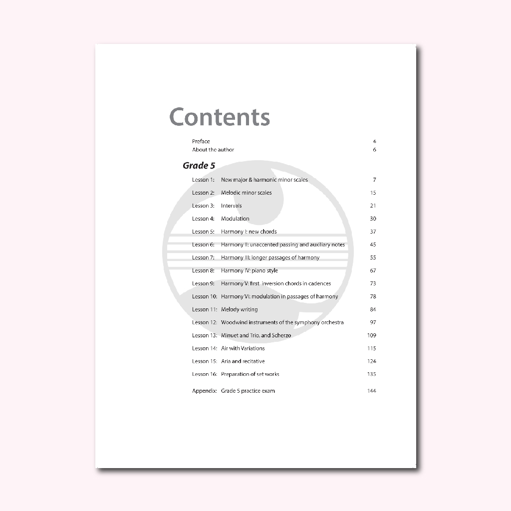 AMEB Theory of Music Grade 5 - Integrated Course and Workbook