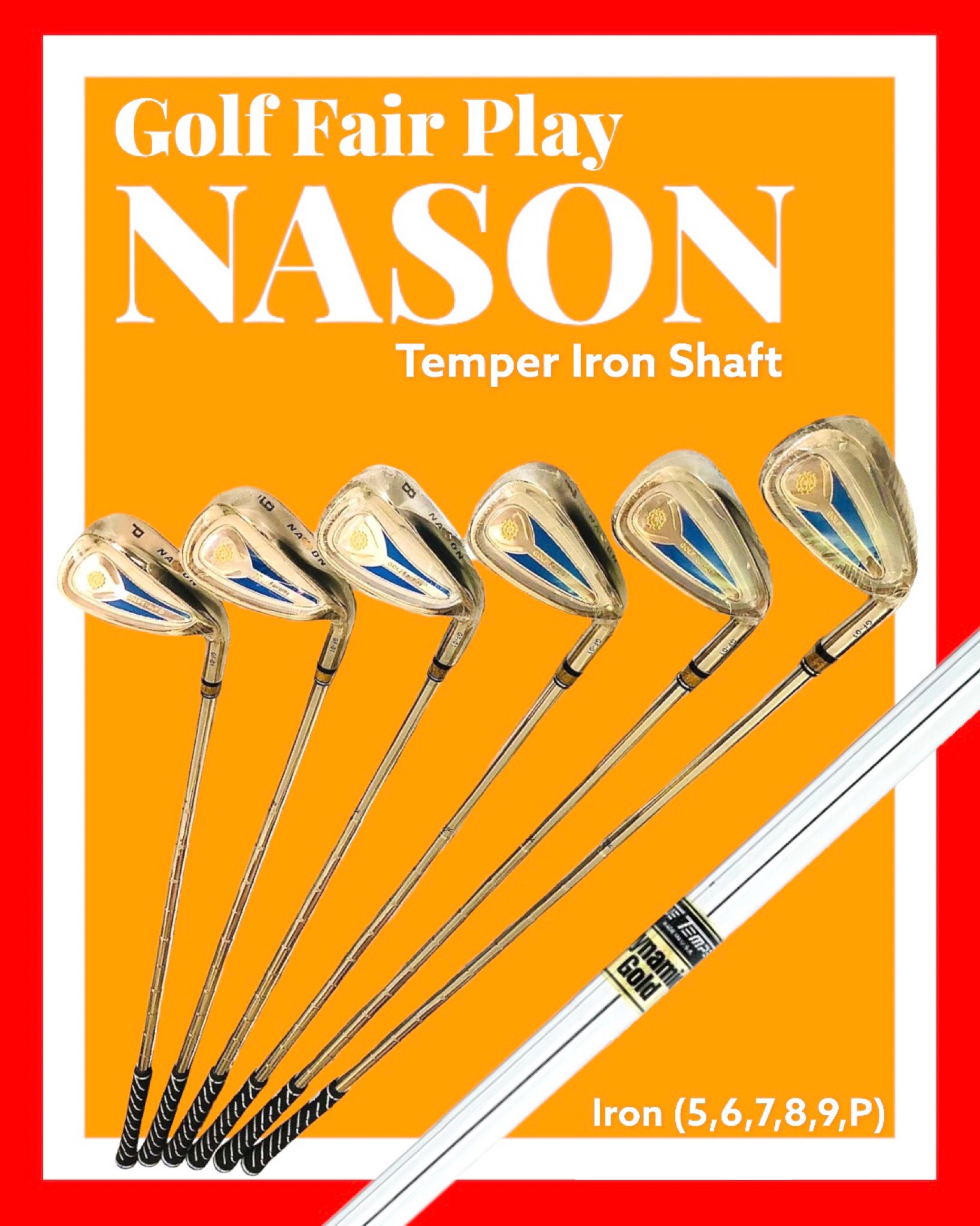 BỘ GẬY GOLF NAM FAIRPLAY GF-01 2022  (10 gậy + túi golf) | Nason 