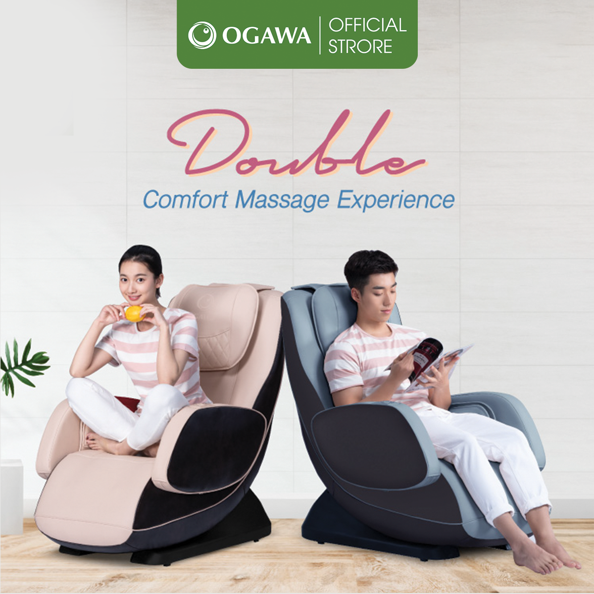 [OGAWA] Ghế Massage Luxe Armour Sofa