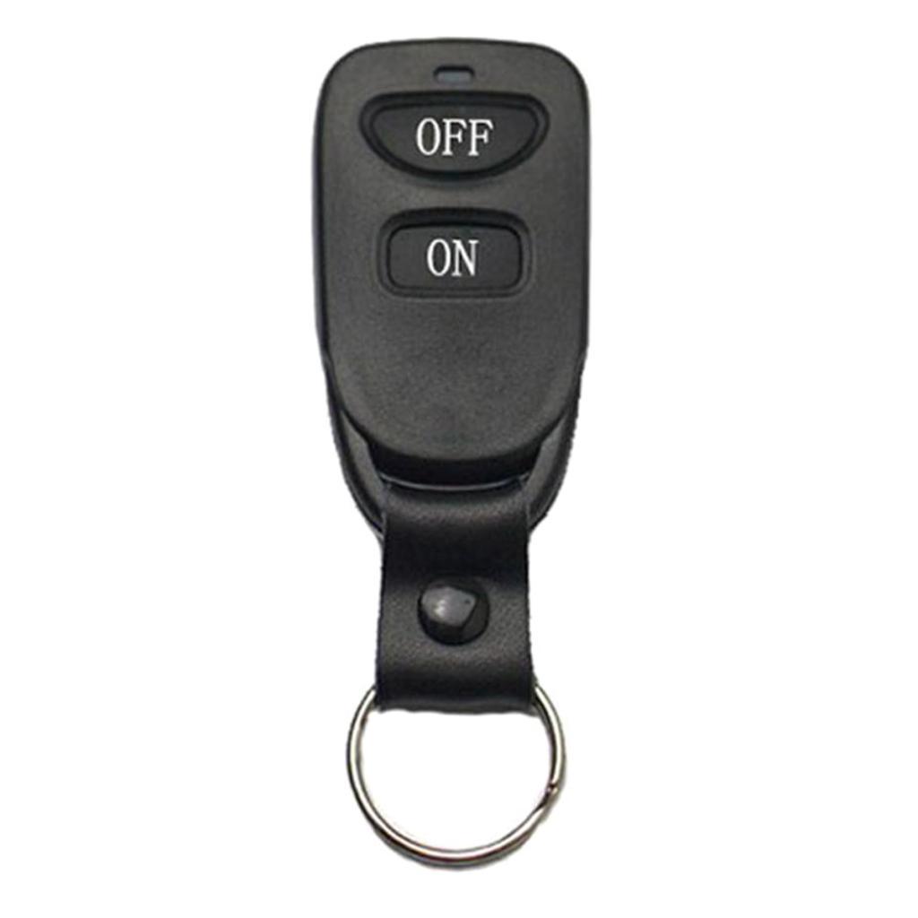 220V 1 Channels Remote Control Switches Control Wireless RF Relay 1 Receiver With 1 Transmitter Black