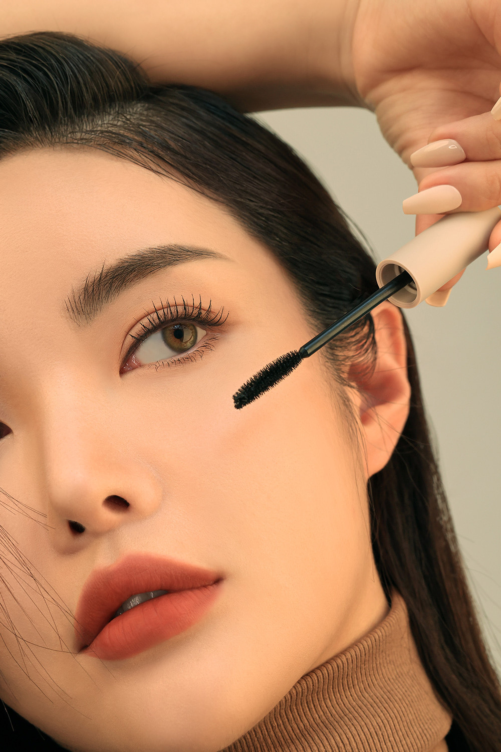 Mascara 3CE WATERPROOF MEGA VOLUME MASCARA #BLACK Chống Thấm Nước, Lâu Trôi, Làm Dày Mi Tự Nhiên 7.5G