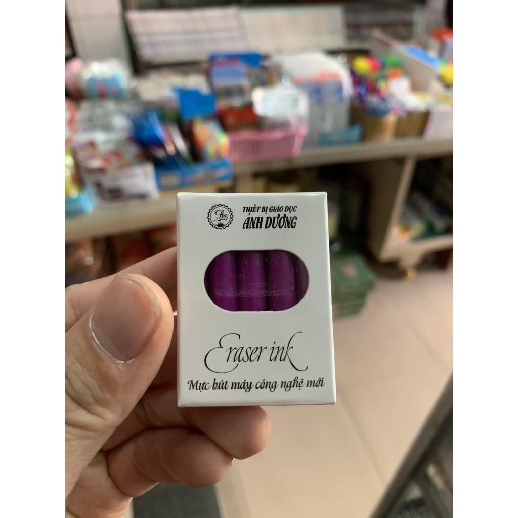 Hộp Ống Mực cho bút mực Tẩy Xóa được Bút Mài Thầy Ánh Sh070  màu tím