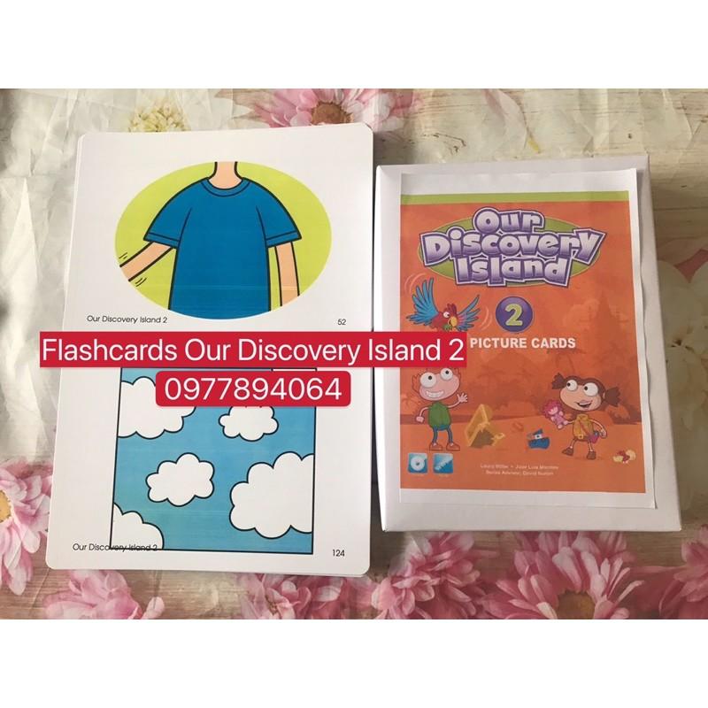 Flashcards Thẻ Tiếng Anh Our Discovery Island 2