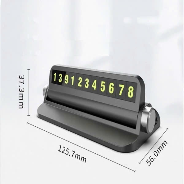 Bảng Ghi Số Điện Thoại Ô Tô Thẻ Đỗ Xe Hiển Thị Số Điện Thoại Gắn Taplo Xe Hơi Ô Tô Tiện Lợi Kiêm Giá Đỡ Tiện Lợi - Phụ kiện nội thất khác