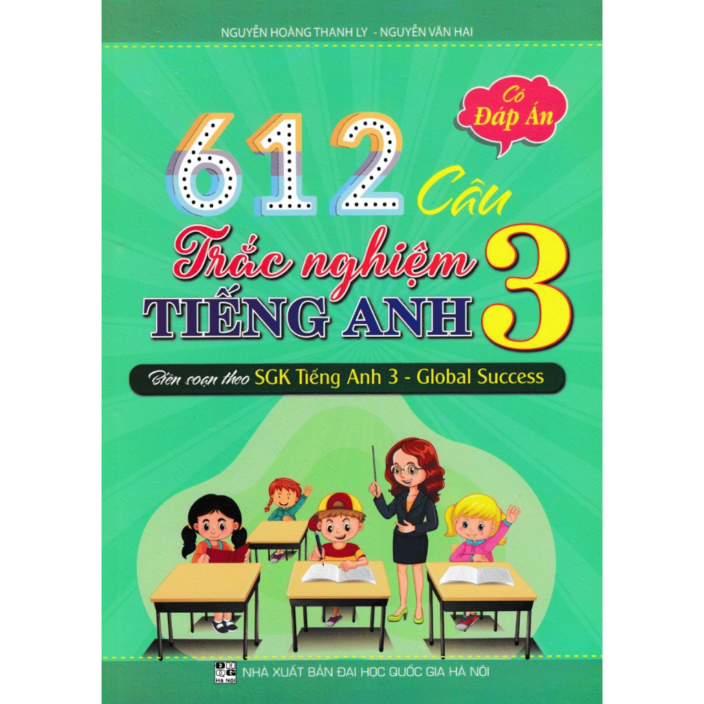 Sách-612 Câu Trắc Nghiệm Tiếng Anh 3 - Có Đáp Án