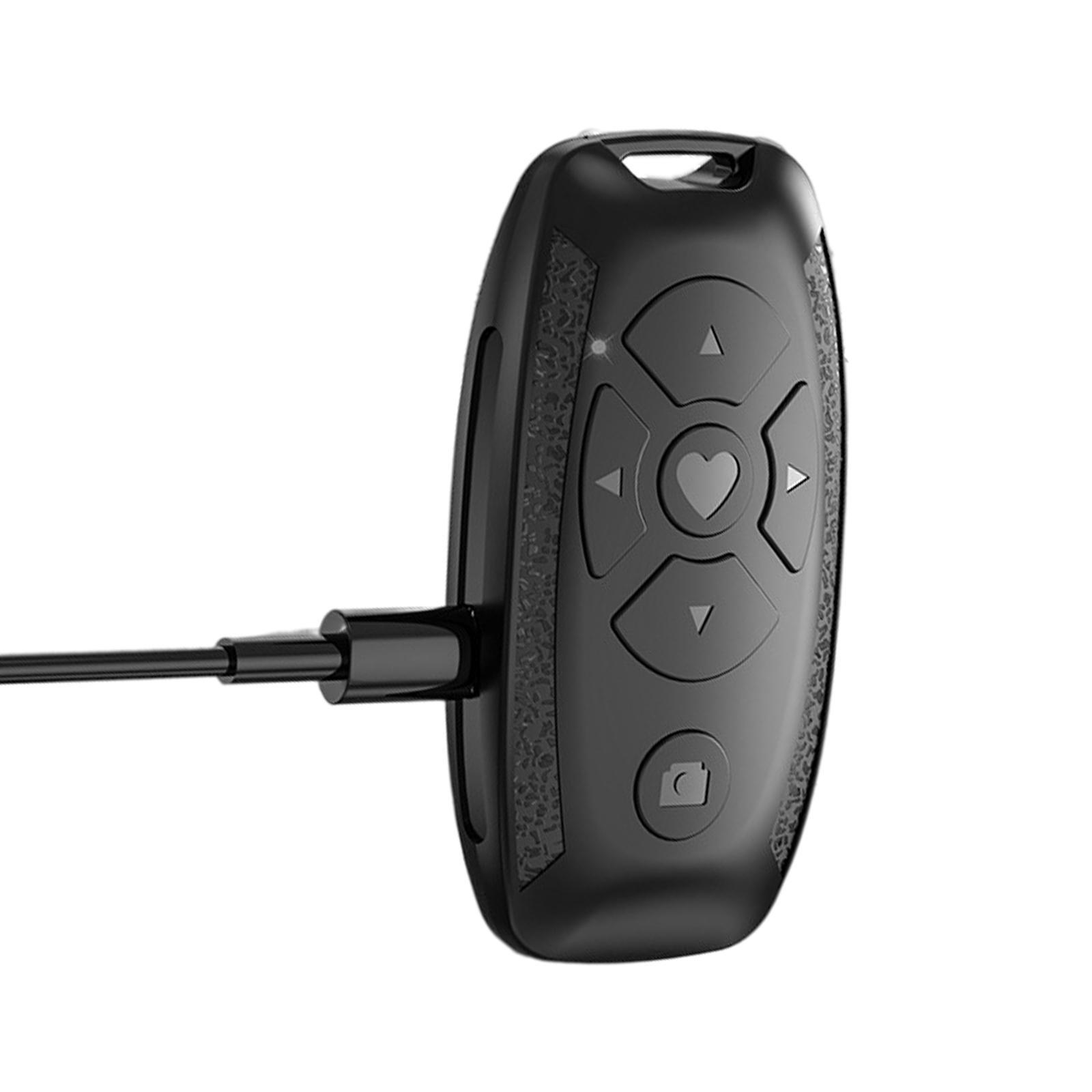 Bluetooth Camera Shutter Remote Selfie Button  Accessories Black