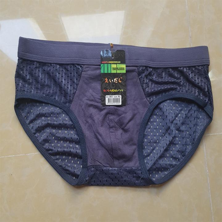 Combo 10 Quần Sịp Nam Tam Giác Thông Hơi Xuất Nhật Cao Cấp