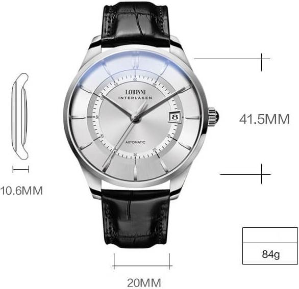 Đồng hồ nam chính hãng Lobinni No.5020-3