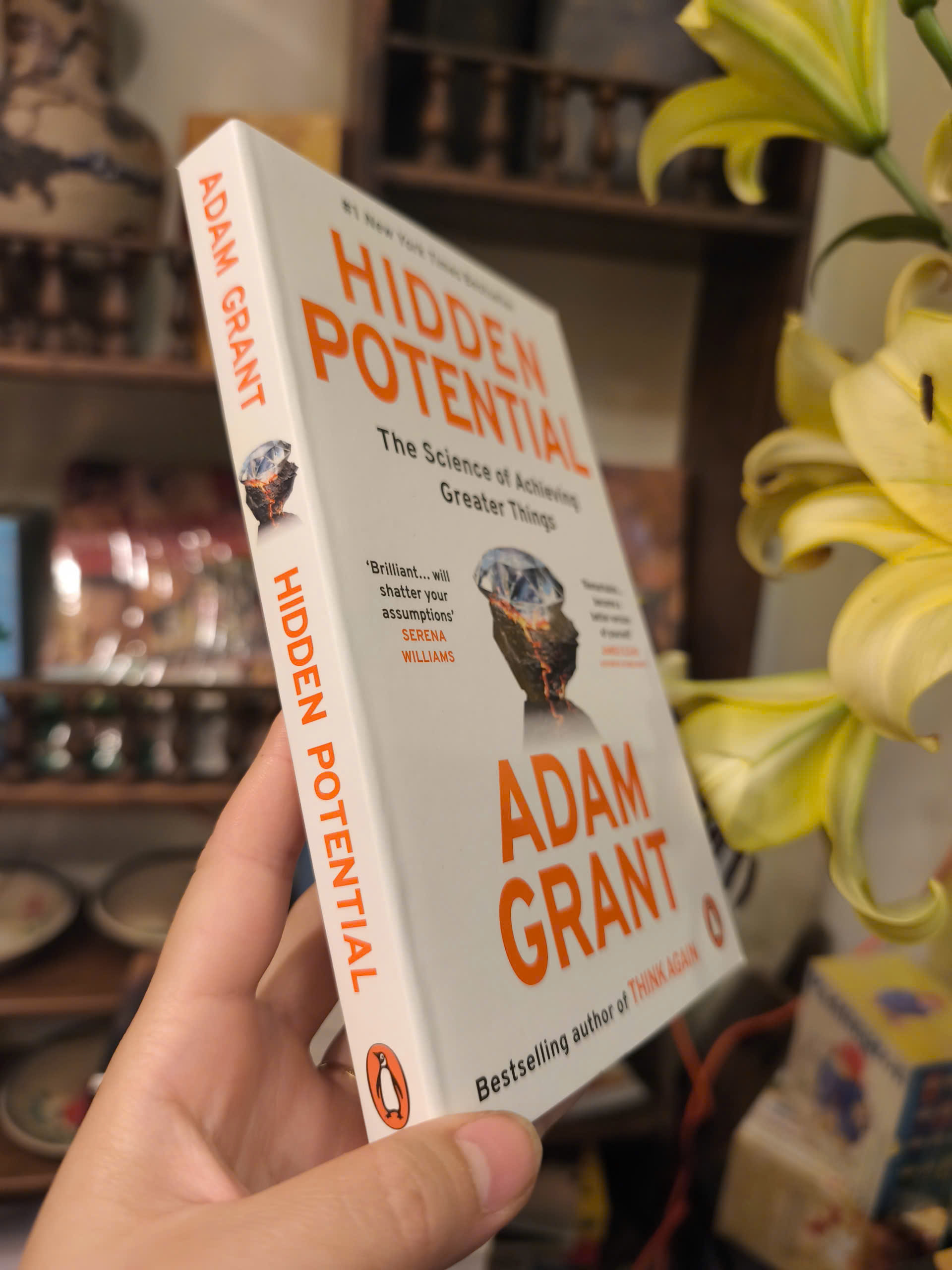 Sách - Hidden Potential by Adam Grant | Psychology / Self Help / Ngoại văn Tâm lý học Nhập khẩu