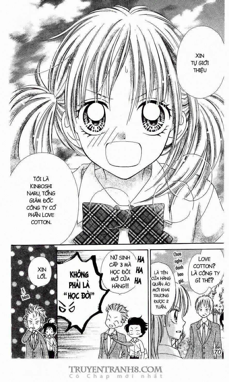 tiệm thời trang, love cotton chapter 3 12